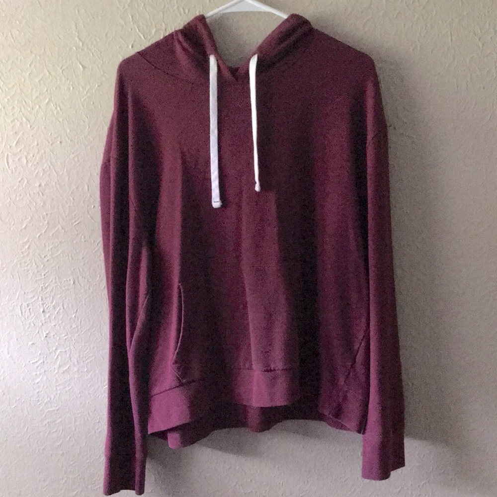 Maroon hoodie